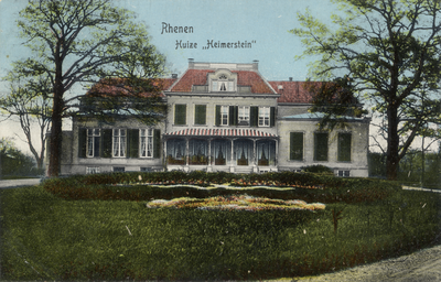 12051 Gezicht op het huis Heimerstein aan de Cuneraweg te Rhenen.